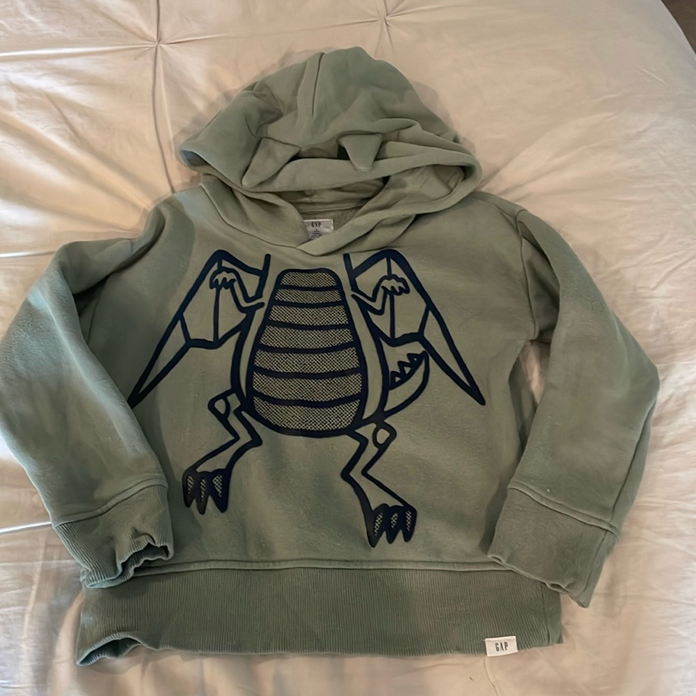 Baby gap dragon hooded sweatshirt